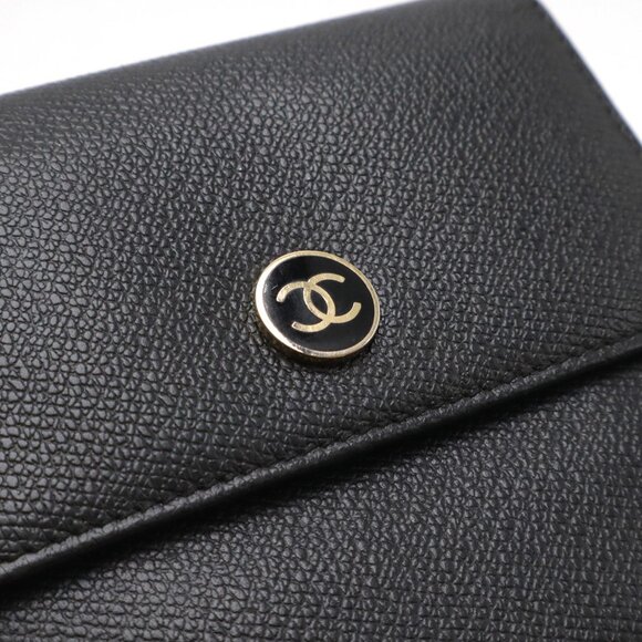 CHANEL Black Leather Wallet - Picture 6 of 10